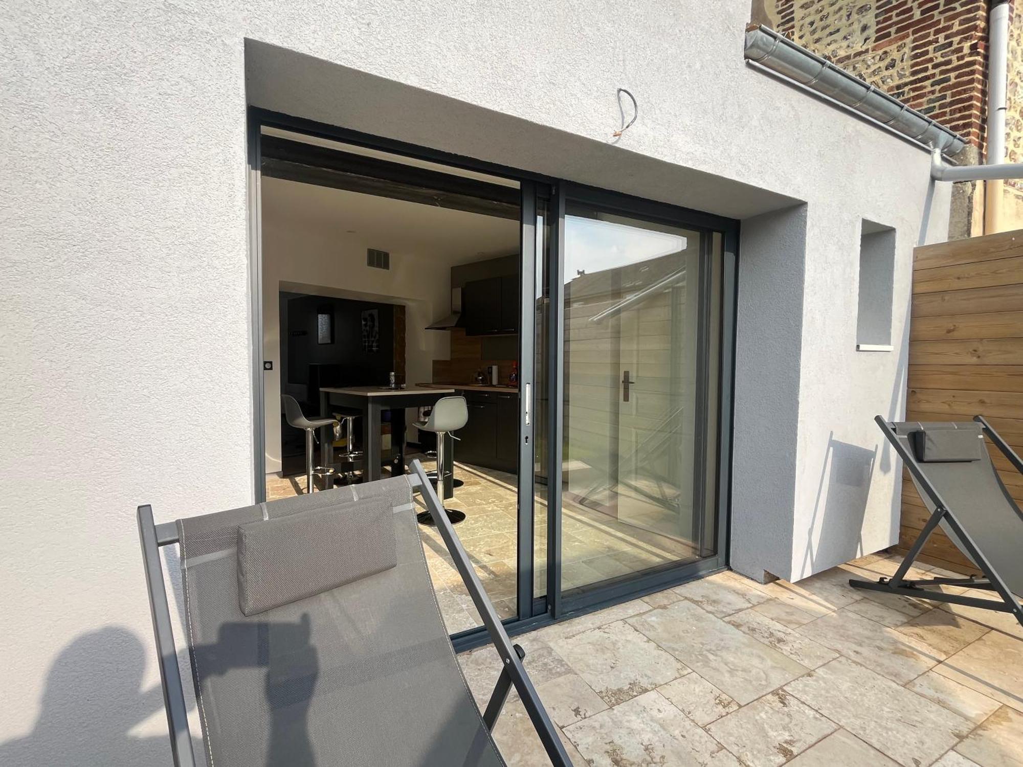 Gite Le Davidson, Maison Avec Jardin Ypreville-Biville 外观 照片